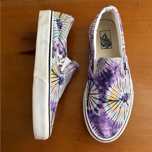 Vans Classic Slip-On New Age Purple Tie Dye MENS